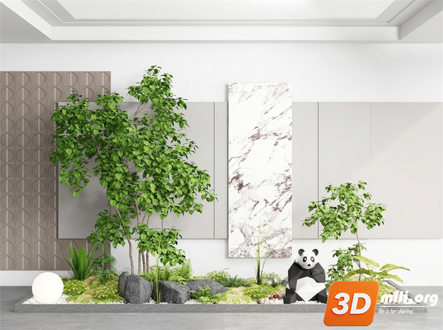 Mini Garden Skp Files 